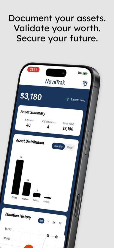 NovaTrak app screenshot 2